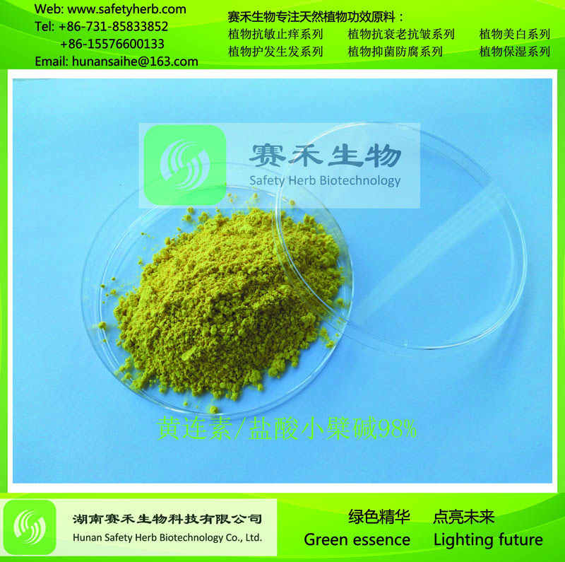 黄连素-盐酸小檗碱98